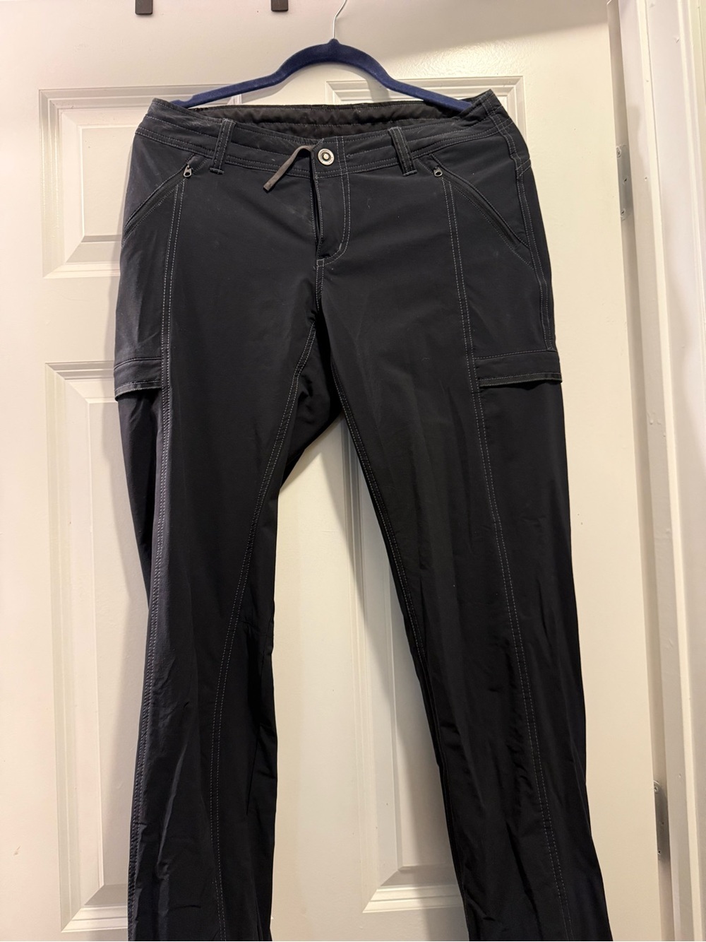 Kuhl Black Performance Cargo Joggers